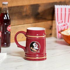Florida State University Ceramic Stein Cup, 24oz - Collegiate Home