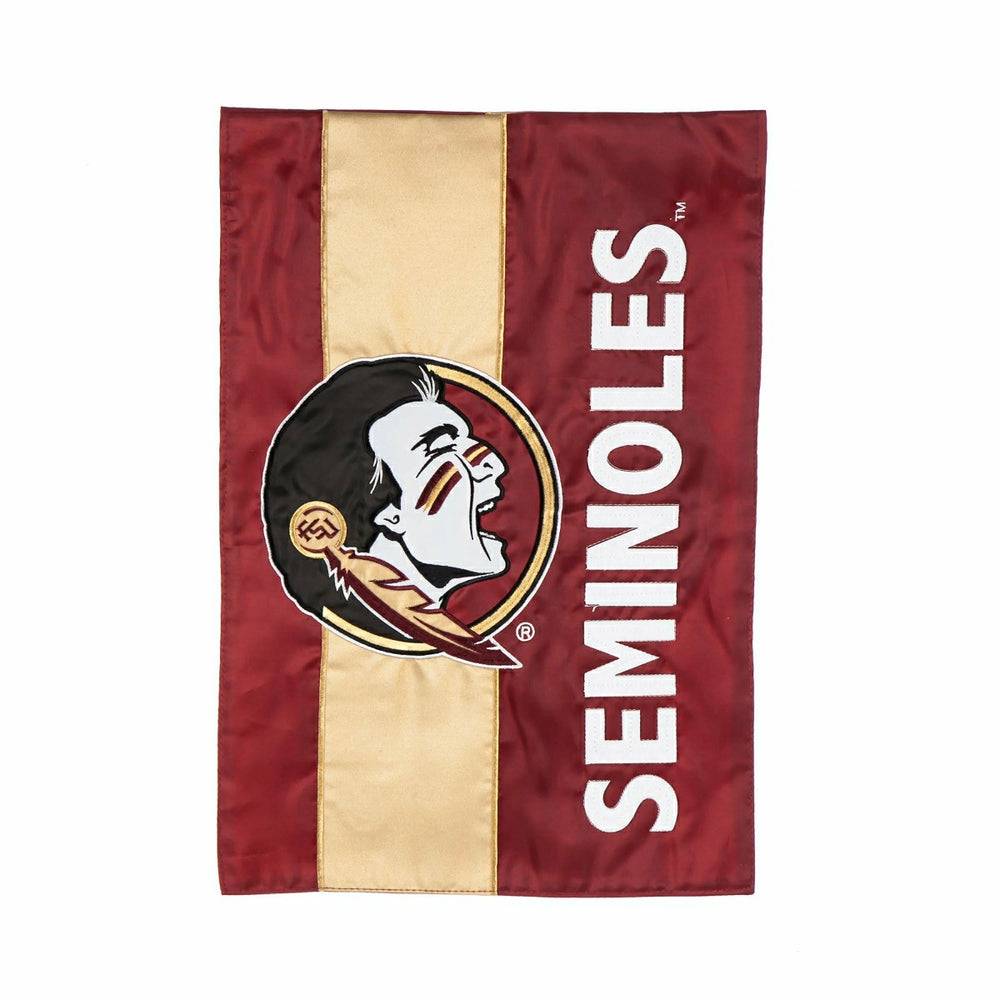 Florida State University Embellished Garden Flag - Collegiate Home