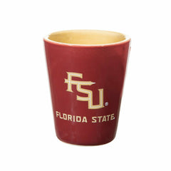 Florida State University 4-Piece Ceramic and Glass 2oz. Shot Glass Set - Collegiate Home
