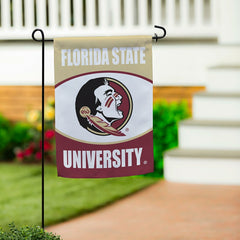 Florida State University Suede Garden Flag - Collegiate Home