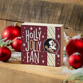 Florida State University Block, Holiday, 6x6 - Collegiate Home