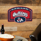Fresno State USA Embossed Steel Wall Sign, 11" x 17" - Collegiate Home