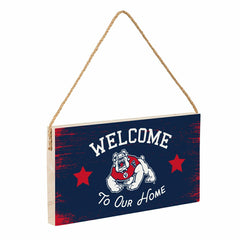 Fresno State Wood Wall Sign, 6x11 - Collegiate Home