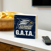 Georgia Southern University Plock, Down Home Fans, 6x6 - Collegiate Home