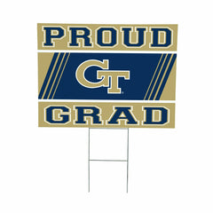 Georgia Tech Coroplast Yard Sign Graduate - Collegiate Home