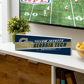 Georgia Tech Mantle Sign, Down Home Fans, 5x18 - Collegiate Home