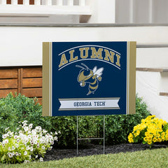 Georgia Tech Coroplast Yard Sign Alumni - Collegiate Home