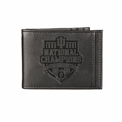 Indiana University, Div 1 Champs, Front Pocket Wallet, Black - Collegiate Home