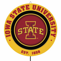 Iowa State University, Metal Lite, Round - Collegiate