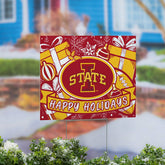 Iowa State University Yard Sign, Holiday - Collegiate Home