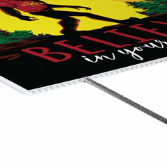 Iowa State University Yard Sign, Bigfoot - Collegiate Home