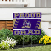 James Madison University Coroplast Yard Sign Graduate - Collegiate Home