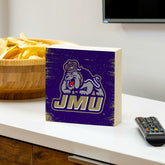 James Madison University Plock, Down Home Fans, 6x6 - Collegiate Home