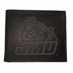 James Madison University, Bi-Fold Wallet, Black - Collegiate Home