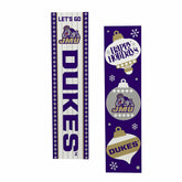 47" Double Sided Leaner, James Madison University, Christmas - Collegiate Home