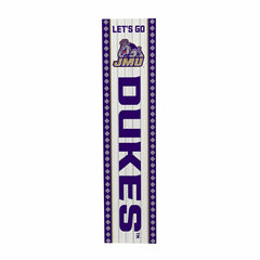 47" Double Sided Leaner, James Madison University, Christmas - Collegiate Home