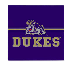 James Madison University Wood Wall Sign, 12x12 - Collegiate Home