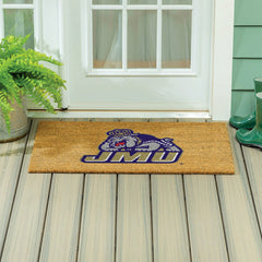 James Madison University Large Full Color Coir Mat, 36"x24" - Collegiate
