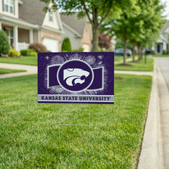 Kansas State University Yard Sign, Patriotic - Collegiate Home