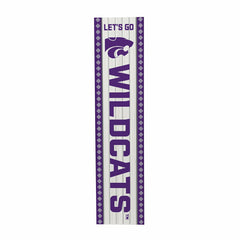 Kansas State University 47" Double Sided Leaner, Christmas - Collegiate Home