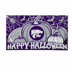 Kansas State University Halloween PVC Mat, 28"x16" - Collegiate