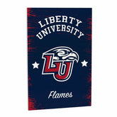 Liberty University Wood Wall Sign, 16x24 - Collegiate Home