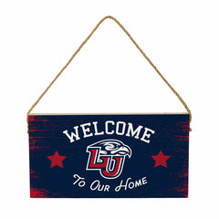 Liberty University Wood Wall Sign, 6x11 - Collegiate Home