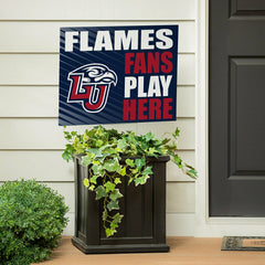 Liberty University Coroplast Yard Sign "Fans Play Here" - Collegiate Home