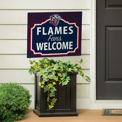 Liberty University Coroplast Yard Sign, "Fans Welcome" - Collegiate Home