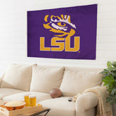 Louisiana State University Single Sided Estate Flag with 2 Grommets, 3 - Collegiate Home