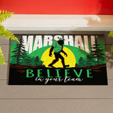 Marshall University Bigfoot PVC Mat, 28"x16" - Collegiate