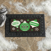 Marshall University Holiday Flocked Coir Sassafras Switch Mat, 22"x10" - Collegiate
