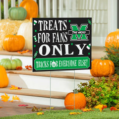 Marshall University Yard Sign, Halloween Treats for Fans - Collegiate Home