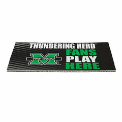 Marshall University Fan Mat, 28"x16" - Collegiate