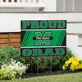 Marshall University Coroplast Yard Sign Graduate - Collegiate Home