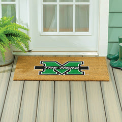 Marshall University Large Full Color Coir Mat, 36"x24" - Collegiate