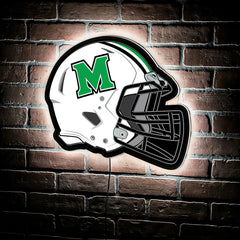 LED Wall Decor, Helmet, Marshall University - Collegiate Home