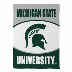 Michigan State University Suede Flag, House - Collegiate Home