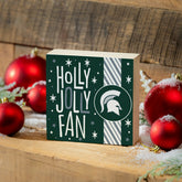 Michigan State University Block, Holiday, 6x6 - Collegiate Home