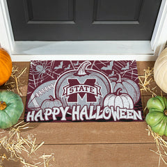 Mississippi State University Halloween PVC Mat, 28"x16" - Collegiate