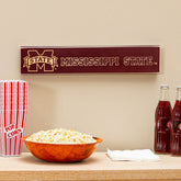 Mississippi State University Engraved Wood Sign, 3.5" x 18" - Collegiate Home