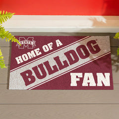 Mississippi State University, PVC Mat COLOR, Home of a Fan - Collegiate