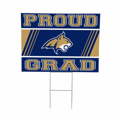 Montana State University Coroplast Yard Sign Graduate - Collegiate Home
