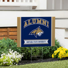 Montana State University Coroplast Yard Sign Alumni - Collegiate Home
