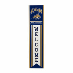Montana State University Alumni Single Sided Large Leaner, 46" - Collegiate Home