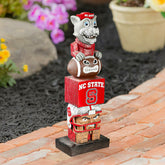 North Carolina State Wolfpack Tiki Team Totem Garden Statue - Collegiate Home