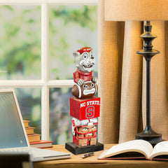 North Carolina State Wolfpack Tiki Team Totem Garden Statue - Collegiate Home