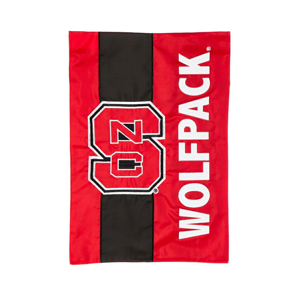 North Carolina State Embellished Garden Flag - Collegiate Home
