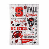 North Carolina State University, Moire Flag, GDN, Fall Seasonal - Collegiate Home