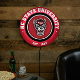 North Carolina State University, Metal Lite, Round - Collegiate